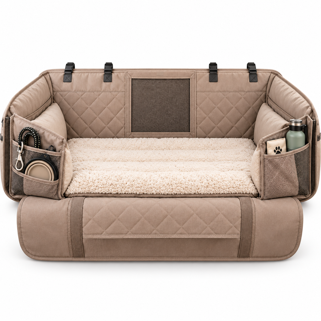 NESTVORO™ RoadNest Backseat Pet Travel Retreat