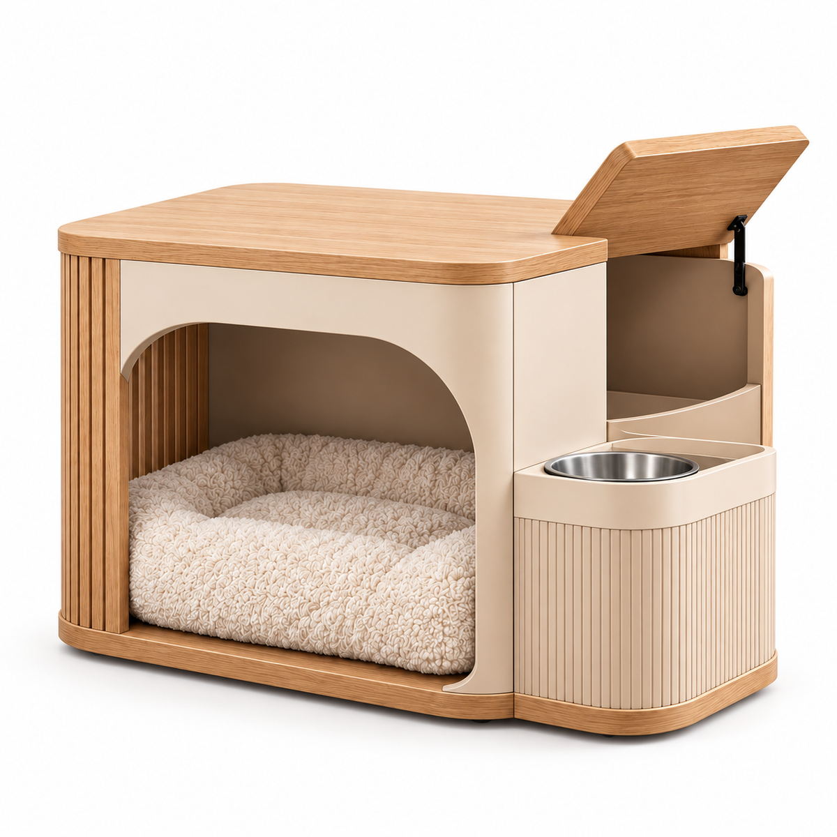NESTVORO™ SideNest Pet Companion Side Table