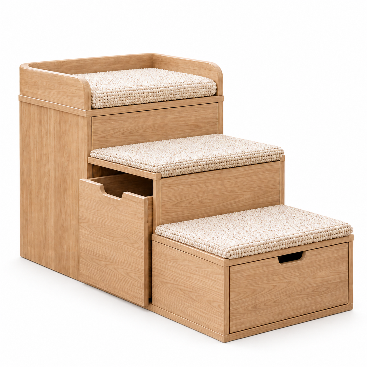 NESTVORO™ StepNest Multi-Function Pet Step Storage Bench