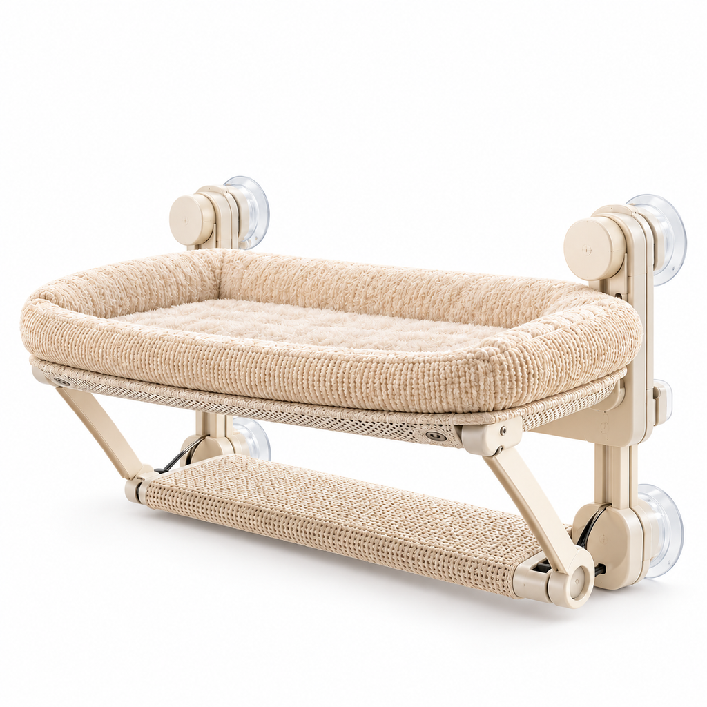 NESTVORO™ WindowNest Elevated Window Pet Lounger