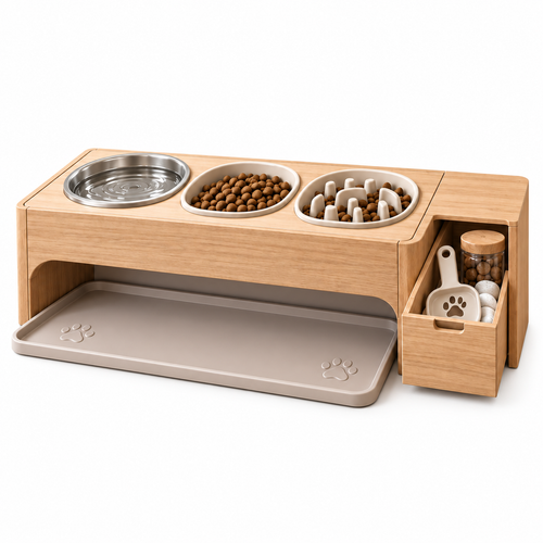 NESTVORO™ DineNest Integrated Pet Feeding Station