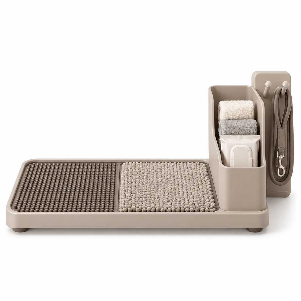 NESTVORO™ PawPort Pet Entryway Cleaning Station