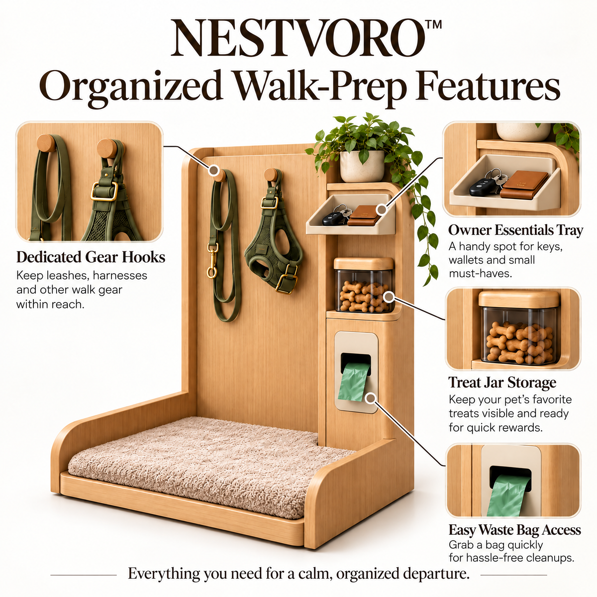 NESTVORO™ ReadyNest Pet Departure Station