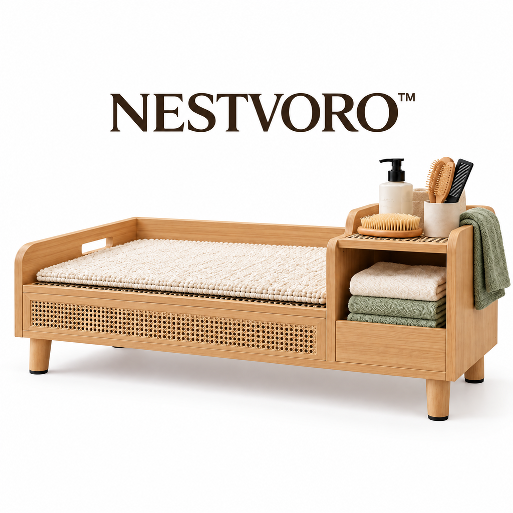 NESTVORO™ CoolNest Pet Cooling & Drying Care Station