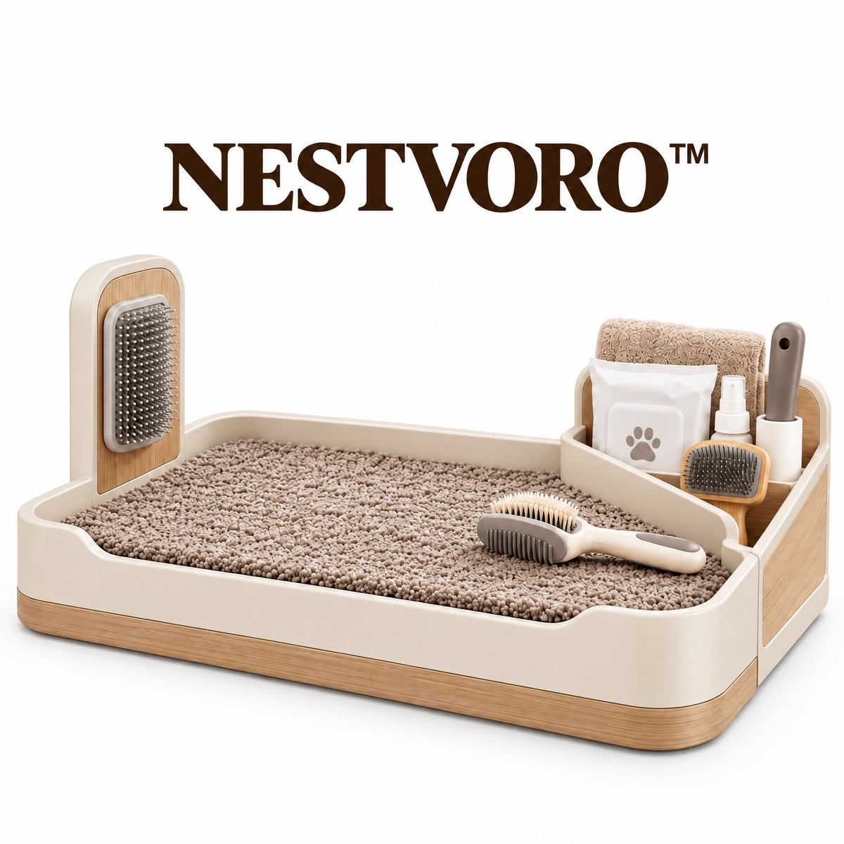 NESTVORO™ FurNest Home Pet Grooming Station