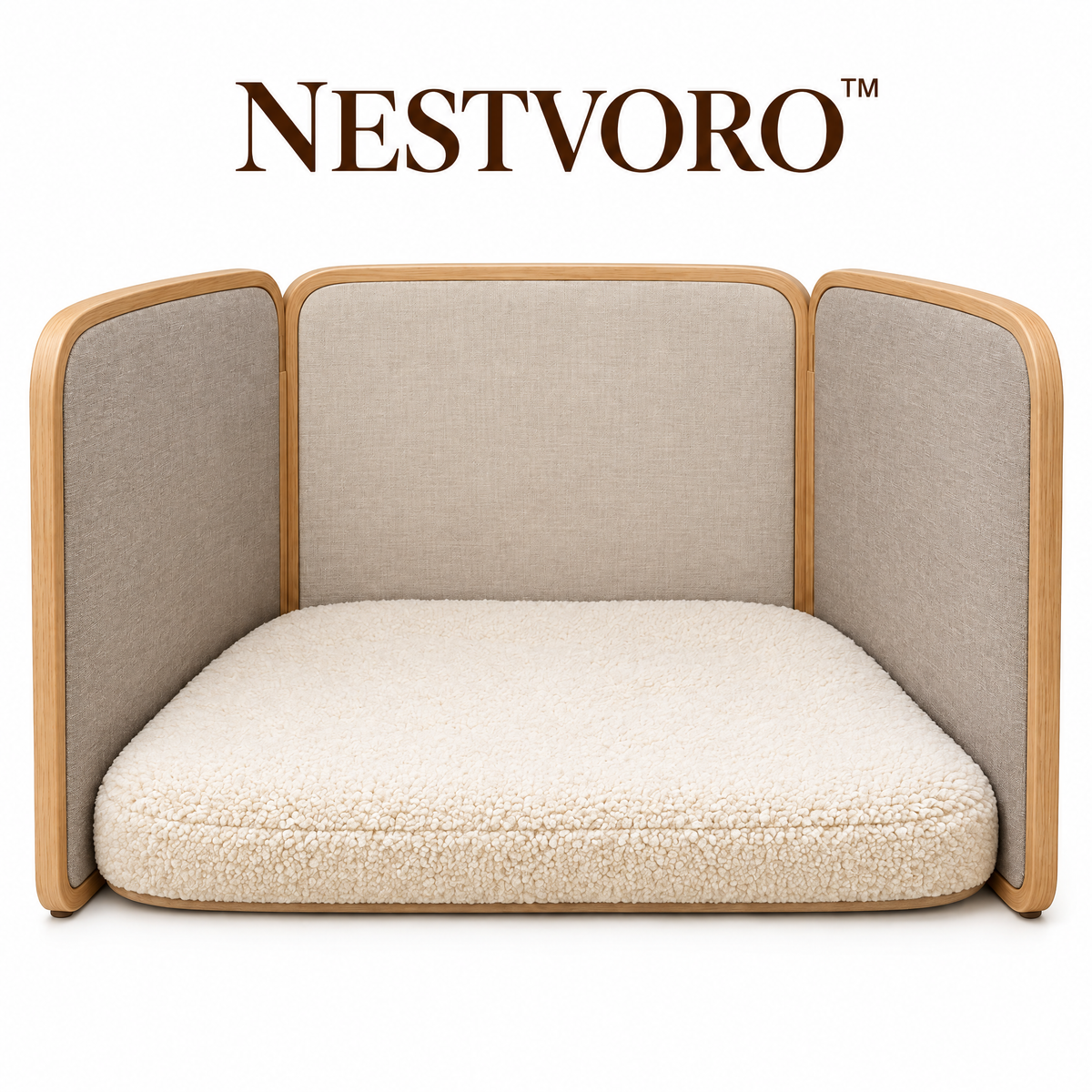 NESTVORO™ QuietNest Foldable Pet Privacy Retreat