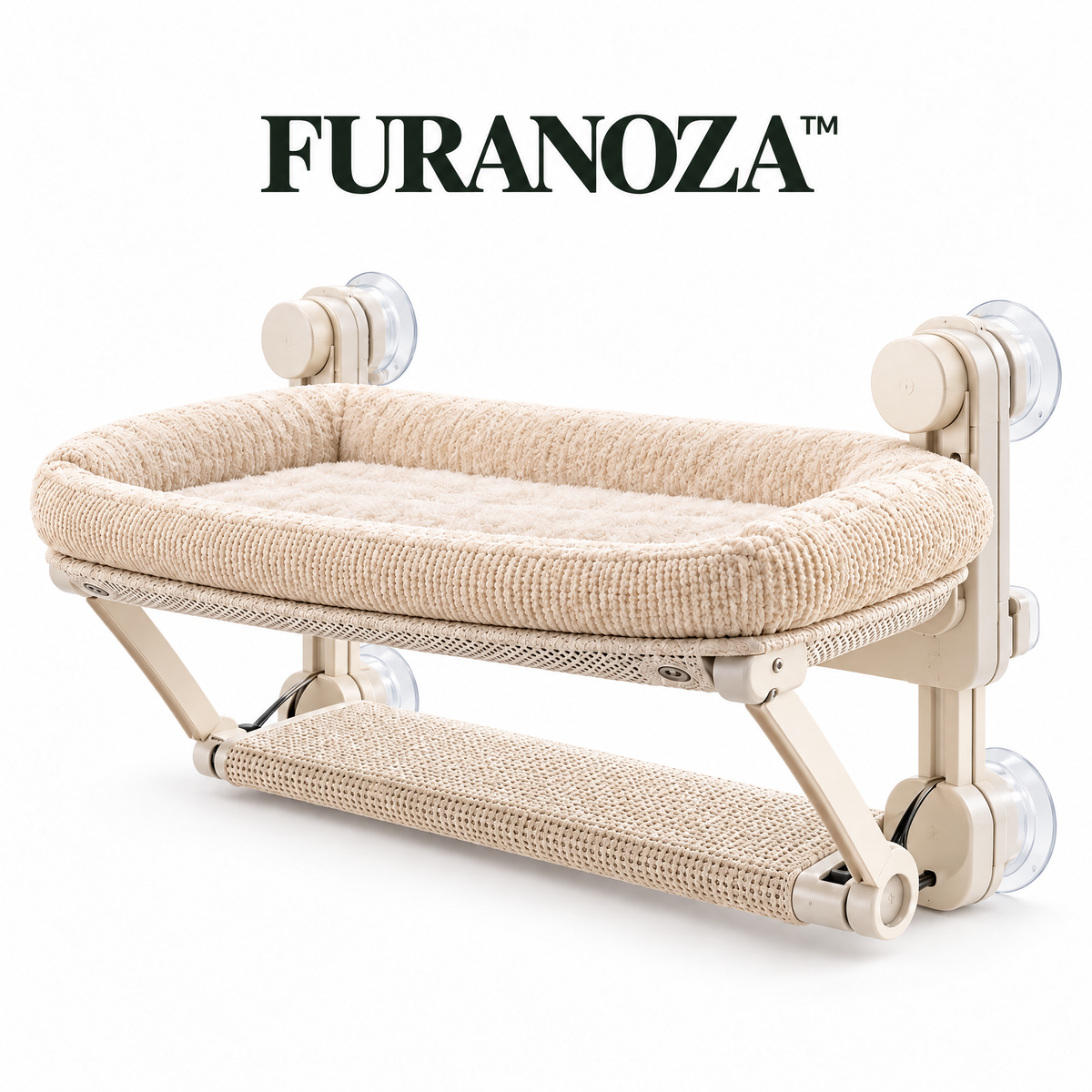 FURANOZA™ WindowNest Elevated Window Pet Lounger